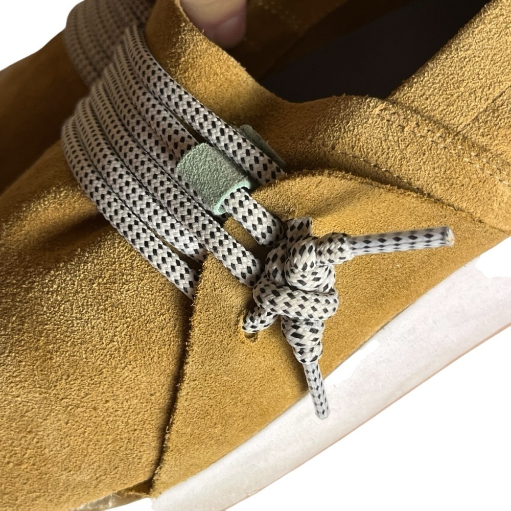 COMUNITYmade Tan Suede Leather Slip-On Comfort Artisan Sneakers Slipper Size 9.5 - Picture 14 of 15